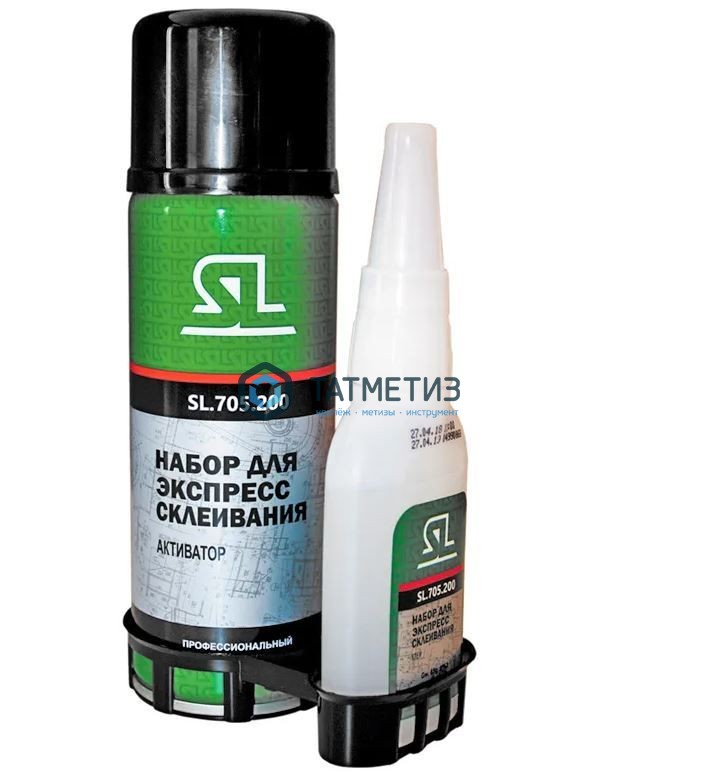 Набор для склеивания (50 г + 200 мл) универ.2-хкомп. ПРОЗРАЧНЫЙ, SL 705.200 -  магазин «ТАТМЕТИЗ»