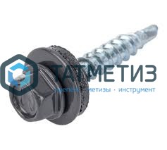 Саморез окраш.кров. 4,8х35 /7024/ (250 шт/уп) KENNER (Тайвань) -  магазин крепежа «ТАТМЕТИЗ»