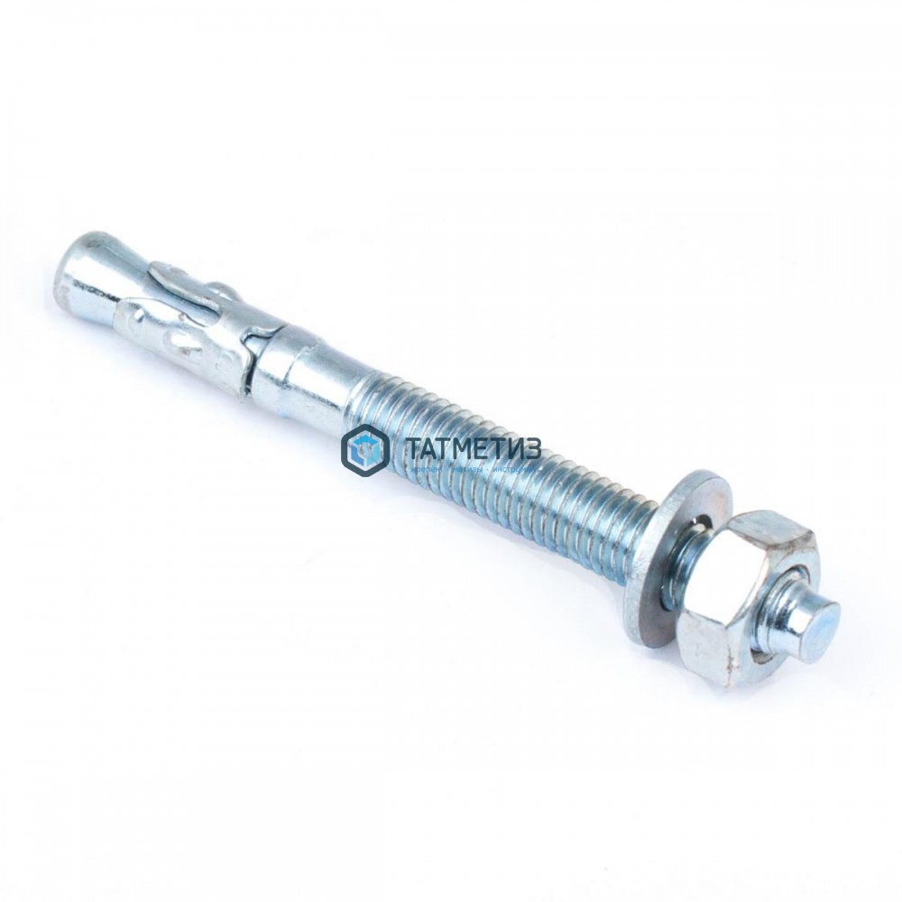 Анкер клиновой 12x140  ( 30 шт/уп) БЕЛЫЙ ЦИНК R -  магазин крепежа «ТАТМЕТИЗ»