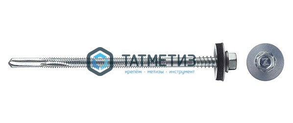 Саморез для сэндвич-панелей 6,3/5,5х190 св.№6 (500 шт/уп) HW Ruspert | «ТАТМЕТИЗ» Саморез для сэндвич-панелей 6,3/5,5х190 св.№6 (500 шт/уп) HW Ruspert - магазин крепежа «ТАТМЕТИЗ»