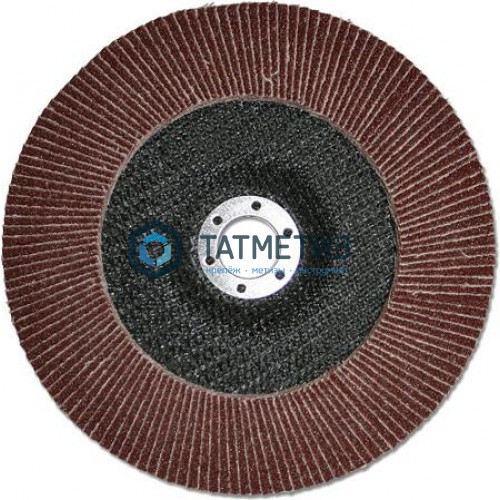 Круг лепестковый торцевой 125 х 22мм, Р100 КЛТ Blueshark № 608 -  магазин крепежа «ТАТМЕТИЗ»