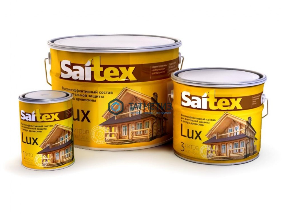 Деревозащитное средство Saitex LUX БЕЛЫЙ 1 л./14 Деревозащитное средство Saitex LUX БЕЛЫЙ 1 л./14