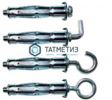 Дюбель Молли M5х52 с Г-обр. крюком -  магазин крепежа «ТАТМЕТИЗ»