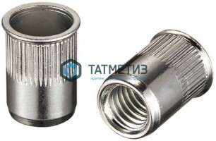 Заклепка резьбовая плоский уменьшенный фланец М 5  ( 500 шт/уп)  КL -  магазин крепежа «ТАТМЕТИЗ»