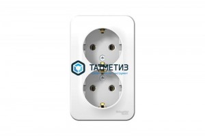 Розетка 2-м ОП Октава 10А IP20 без заземл. беж. ИЭК ERO20-K33-10-DC -  магазин крепежа «ТАТМЕТИЗ»