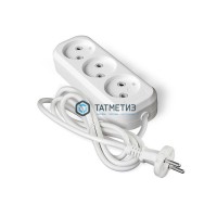 Удлинитель бытовой 3х3м б/з, 10А IP20 ПВС 2х0,75 UNIVersal E203 -  магазин крепежа «ТАТМЕТИЗ»