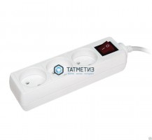 Удлинитель бытовой 3х5м б/з, 10А IP20 У3к с выключ. 2P IEK WYP10-06-03-05-K-N -  магазин крепежа «ТАТМЕТИЗ»