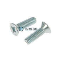 Винт потай DIN 965 оц 4х10  (1000 шт/уп) МС -  магазин крепежа «ТАТМЕТИЗ»