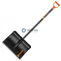 Лопата снеговая FINLAND ICE 370х520мм из поликарбоната, с черенком, пласт. рукоятка -  магазин крепежа «ТАТМЕТИЗ»