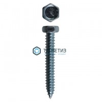 Саморез DIN 7976 шестигр. головка, острый 6,3х70 | «ТАТМЕТИЗ» Саморез DIN 7976 шестигр. головка, острый 6,3х70 - магазин крепежа «ТАТМЕТИЗ»