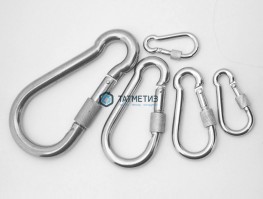 Карабин с муфтой 5299D  4  (100 шт/уп) ТК -  магазин крепежа «ТАТМЕТИЗ»