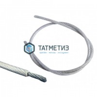 Трос с ПВХ стальной оц. 6-5  (100 м/бух) -  магазин крепежа «ТАТМЕТИЗ»