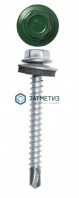 Саморез окраш.кров. 4,8х50 (51) /6005/ зеленый -  магазин крепежа «ТАТМЕТИЗ»