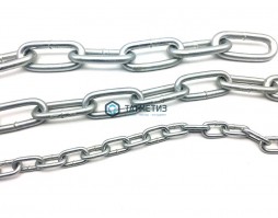 Цепь DIN 763 дл.зв. оц. 2  ( 50 м/бух) КК -  магазин крепежа «ТАТМЕТИЗ»