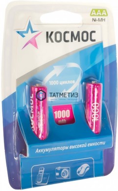 Аккумуляторная батарея тип HR03 (AАA)  600мА DAEWOO -  магазин крепежа «ТАТМЕТИЗ»