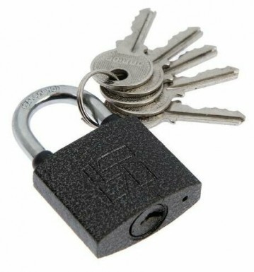 Замок навесной АЛЛЮР ВС1Ч-330 d5мм полимер 5кл. -  магазин «ТАТМЕТИЗ»
