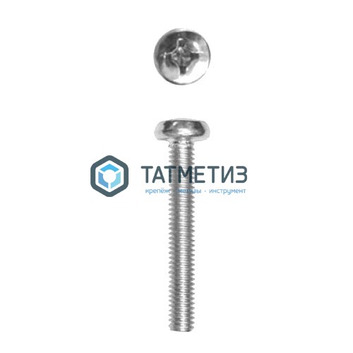 Винт п/ц DIN 7985 оц 4х 6 (2 000 шт/уп) SR | «ТАТМЕТИЗ» Винт п/ц DIN 7985 оц 4х 6 (2 000 шт/уп) SR - магазин крепежа «ТАТМЕТИЗ»
